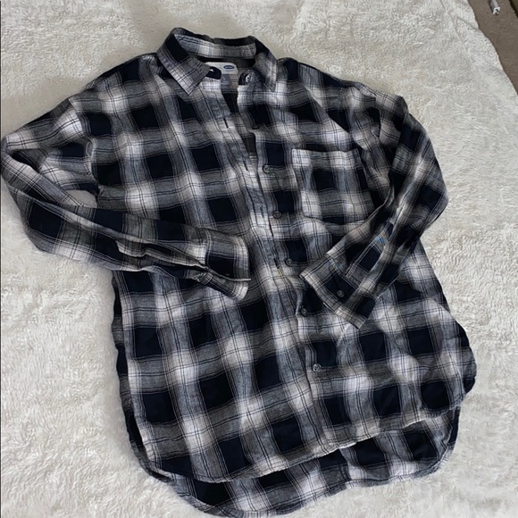 Black white and grey flannel - Picture 1 of 3